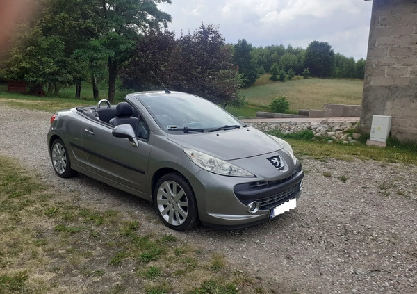 Peugeot 207 CC cena 15999 przebieg: 124000, rok produkcji 2007 z Strzelno małe 67